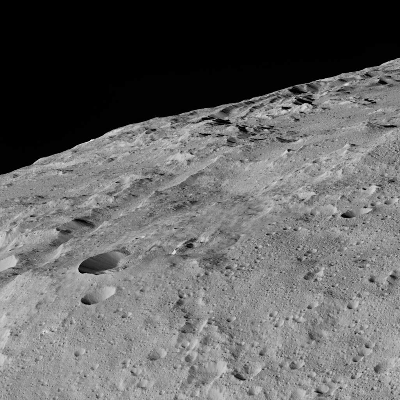 Illustration for article titled Estas son las fotos más cercanas que veremos de Ceres antes de decir adiós a la sonda Dawn